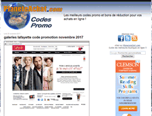 Tablet Screenshot of code.promo.planeteachat.com